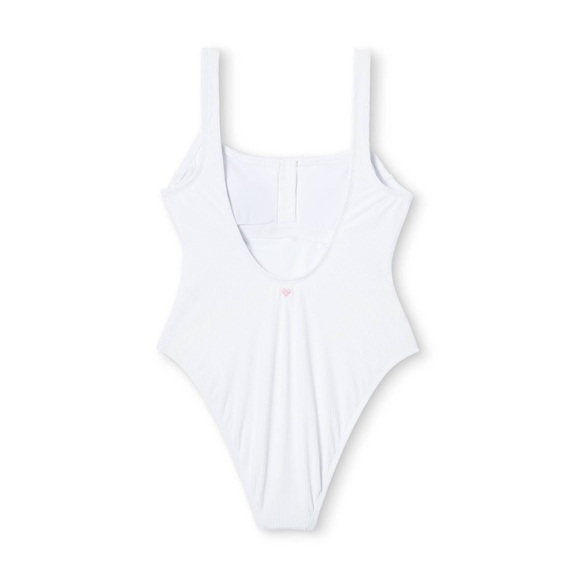 White One Pc Swimsuit - Picture 5 of 12